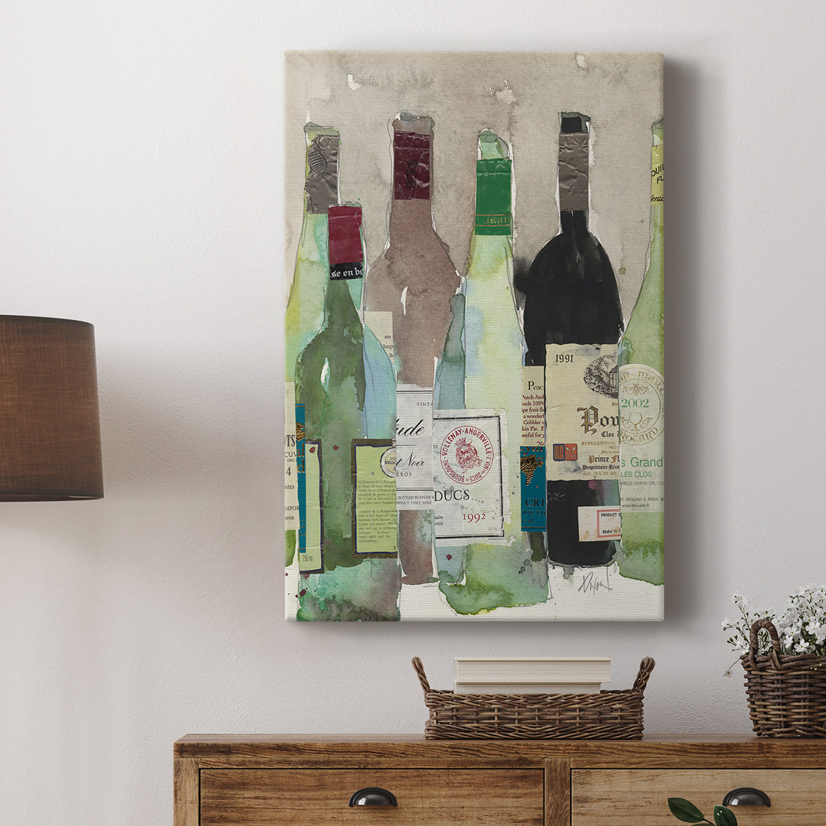 Red or White II - Canvas Art Print