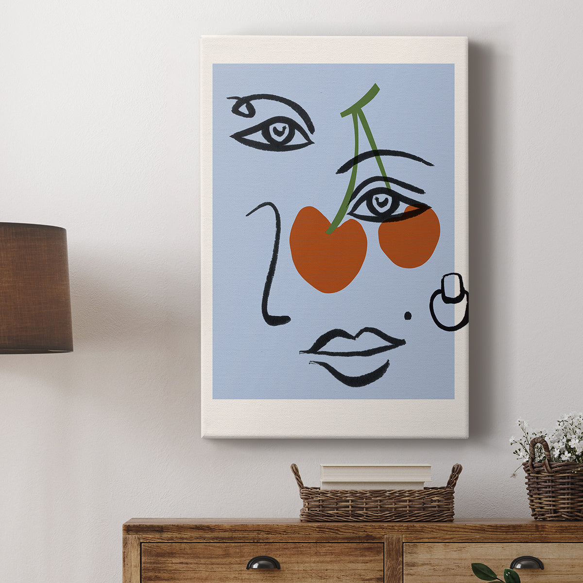 Cherry Baby II - Canvas Art Print