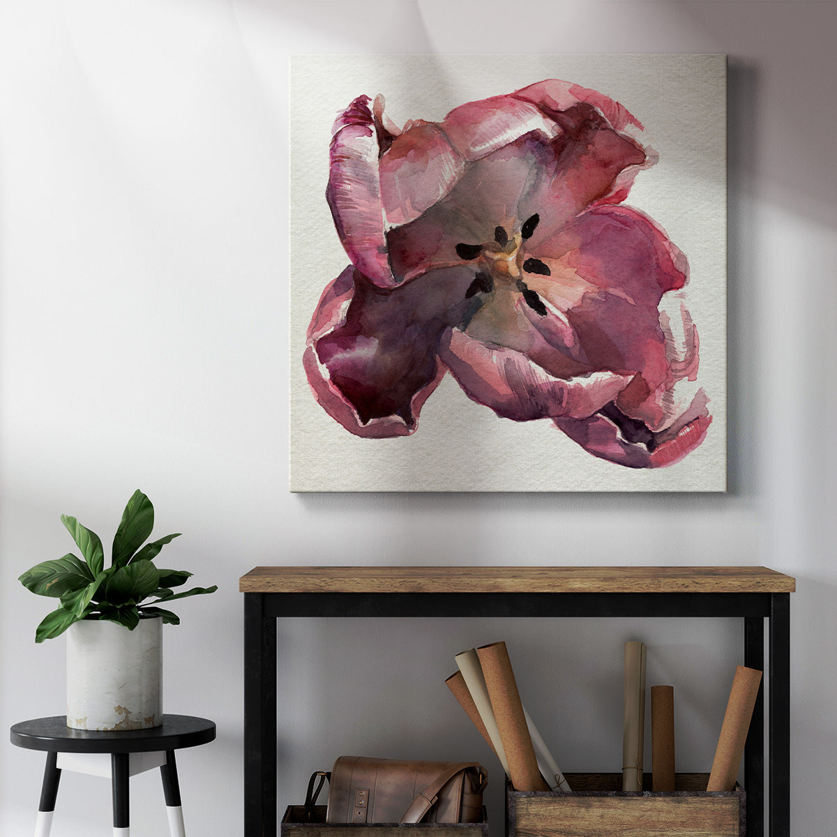 Susie's Tulips I - Canvas Art Print