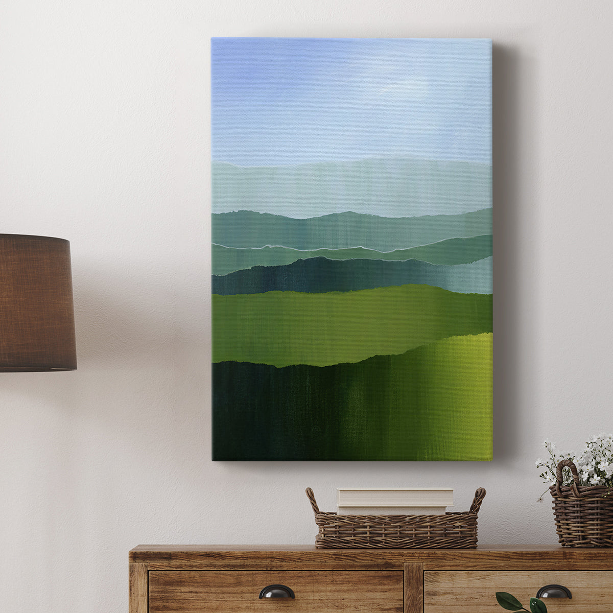 Blue Ridge Fade I - Canvas Art Print