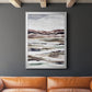 Muted Earth Layers II - Modern Framed Canvas Print