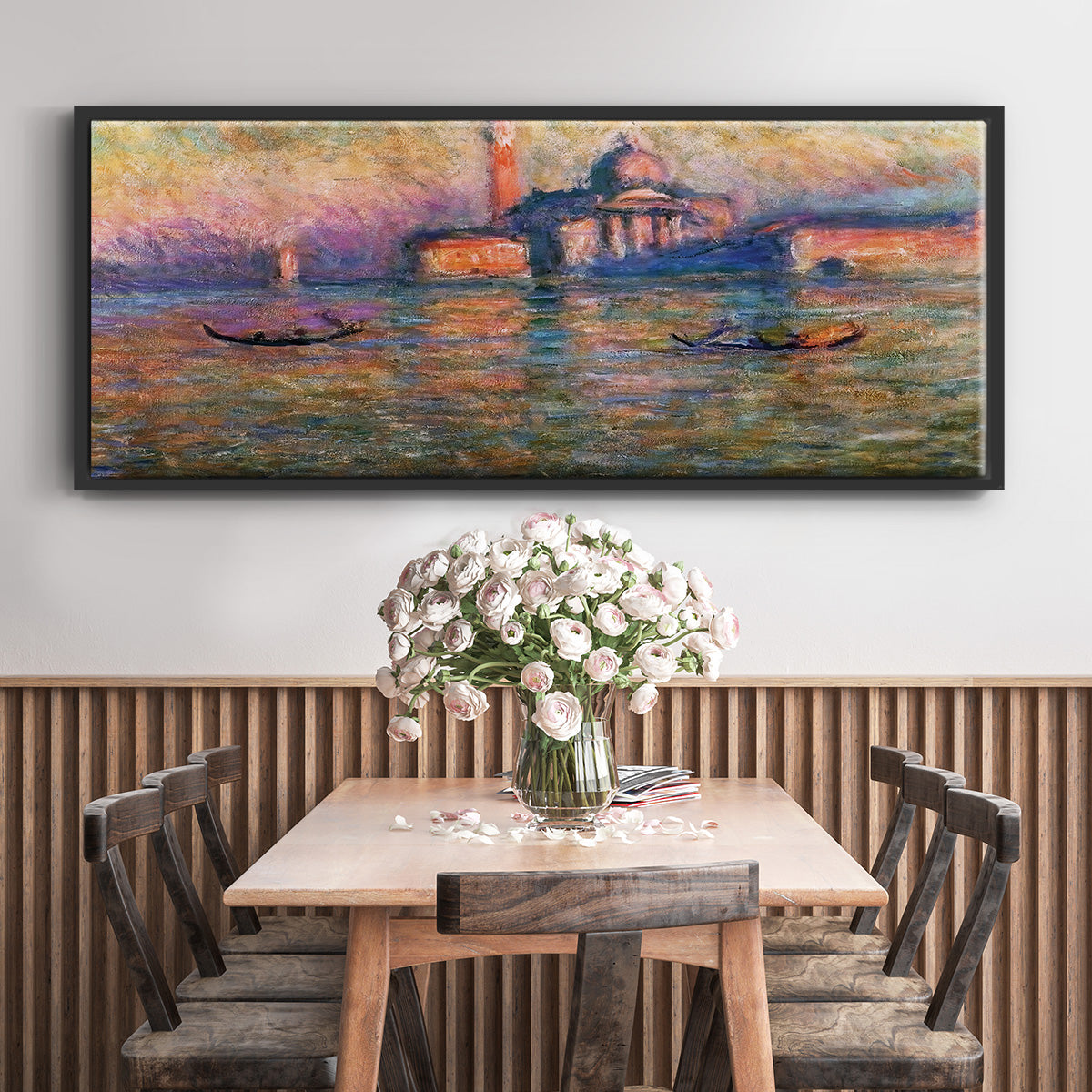 San Giorgio Maggiore, 1908 - Floater Framed Canvas Print