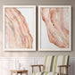 Rose Quartz I - Premium Framed Canvas 2 Piece Set - Ready to Hang