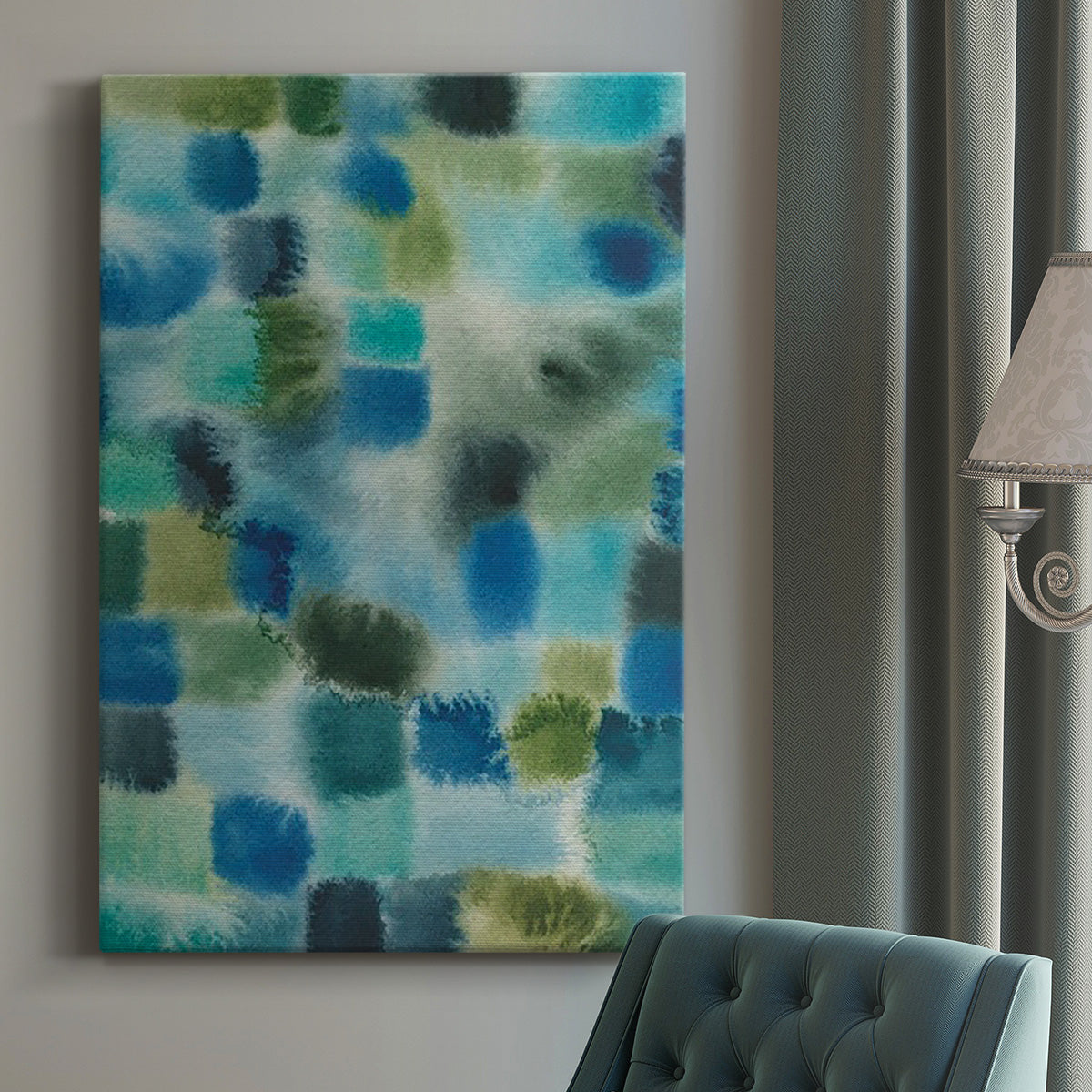 Earthy Plexus I Premium Gallery Wrapped Canvas - Ready to Hang