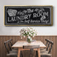 Self Service - Floater Framed Canvas Print