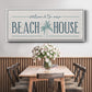 Our Beach House - Floater Framed Canvas Print