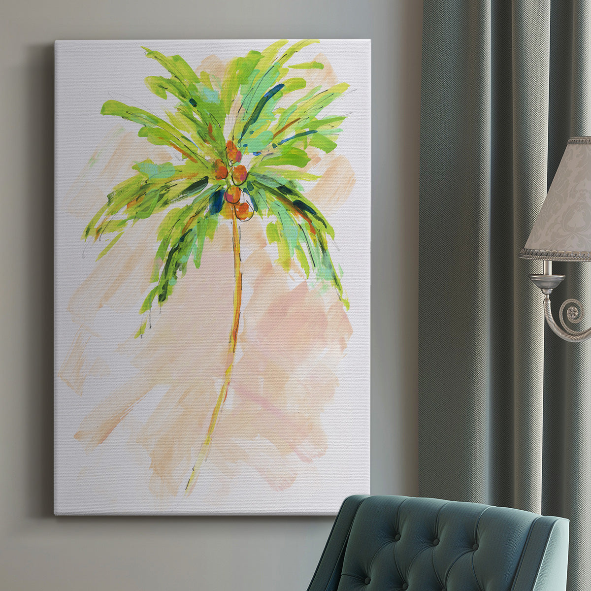 Coconut Palm II - Canvas Art Print