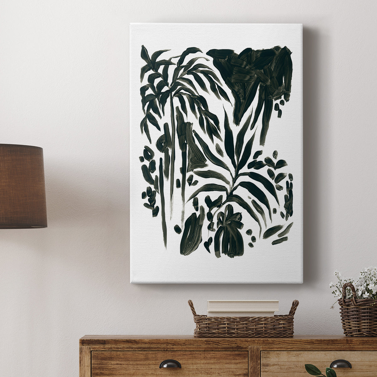 Ink Jungle II - Canvas Art Print