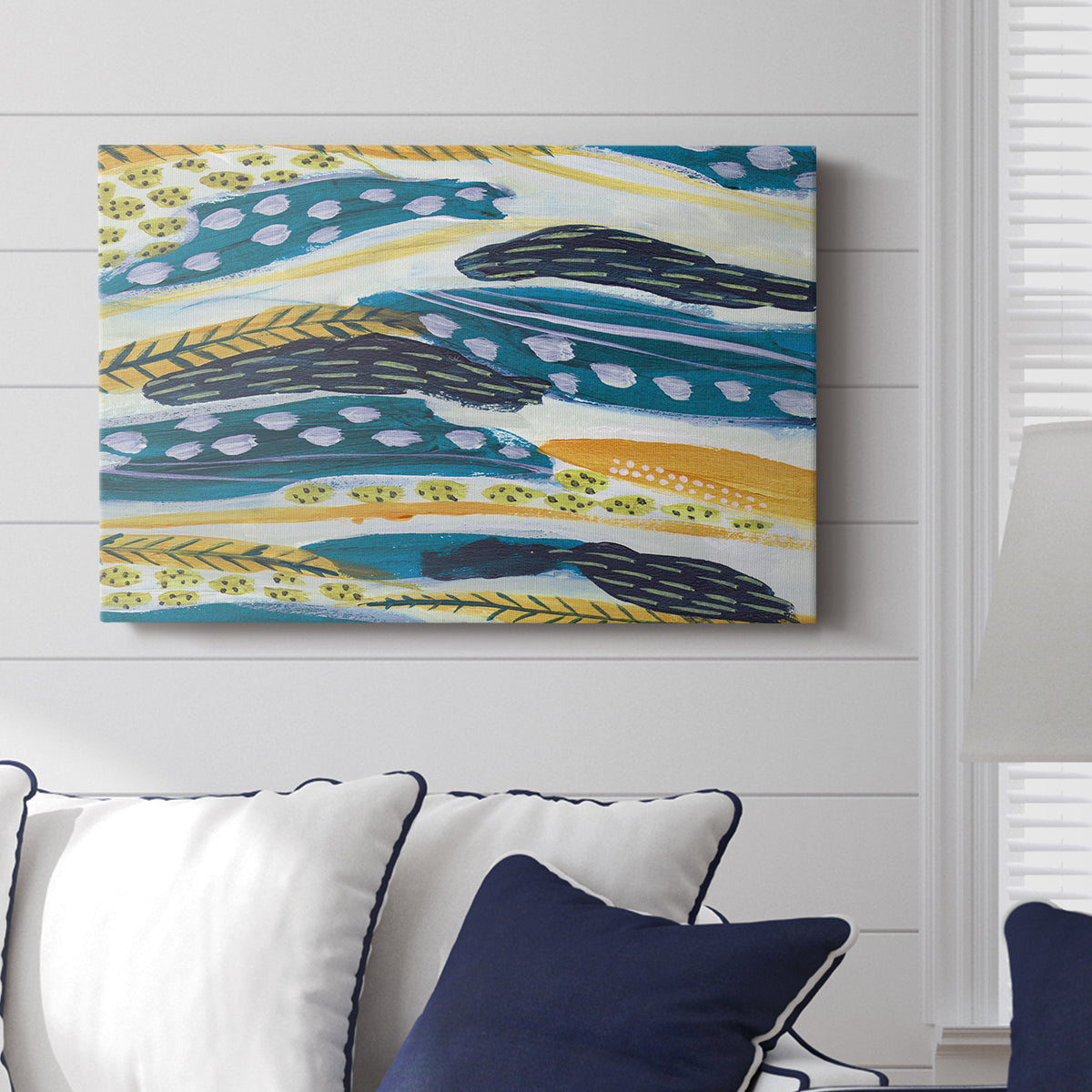 Feathery IV - Canvas Art Print