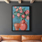 Rosa Blooms I - Modern Framed Canvas Print