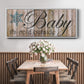 Baby It's Cold - Floater Framed Canvas Print