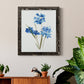 Blue Blossom Botanical I - Premium Canvas Framed in Barnwood - Ready to Hang