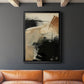 Baked Paintstrokes III - Modern Framed Canvas Print