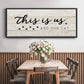 Us and Our Cat - Floater Framed Canvas Print