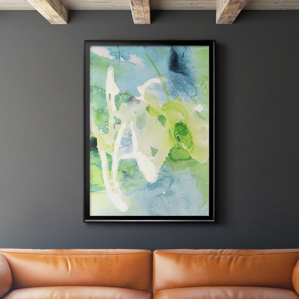 Rising Above III - Modern Framed Canvas Print