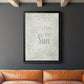 Chase the Sun - Modern Framed Canvas Print