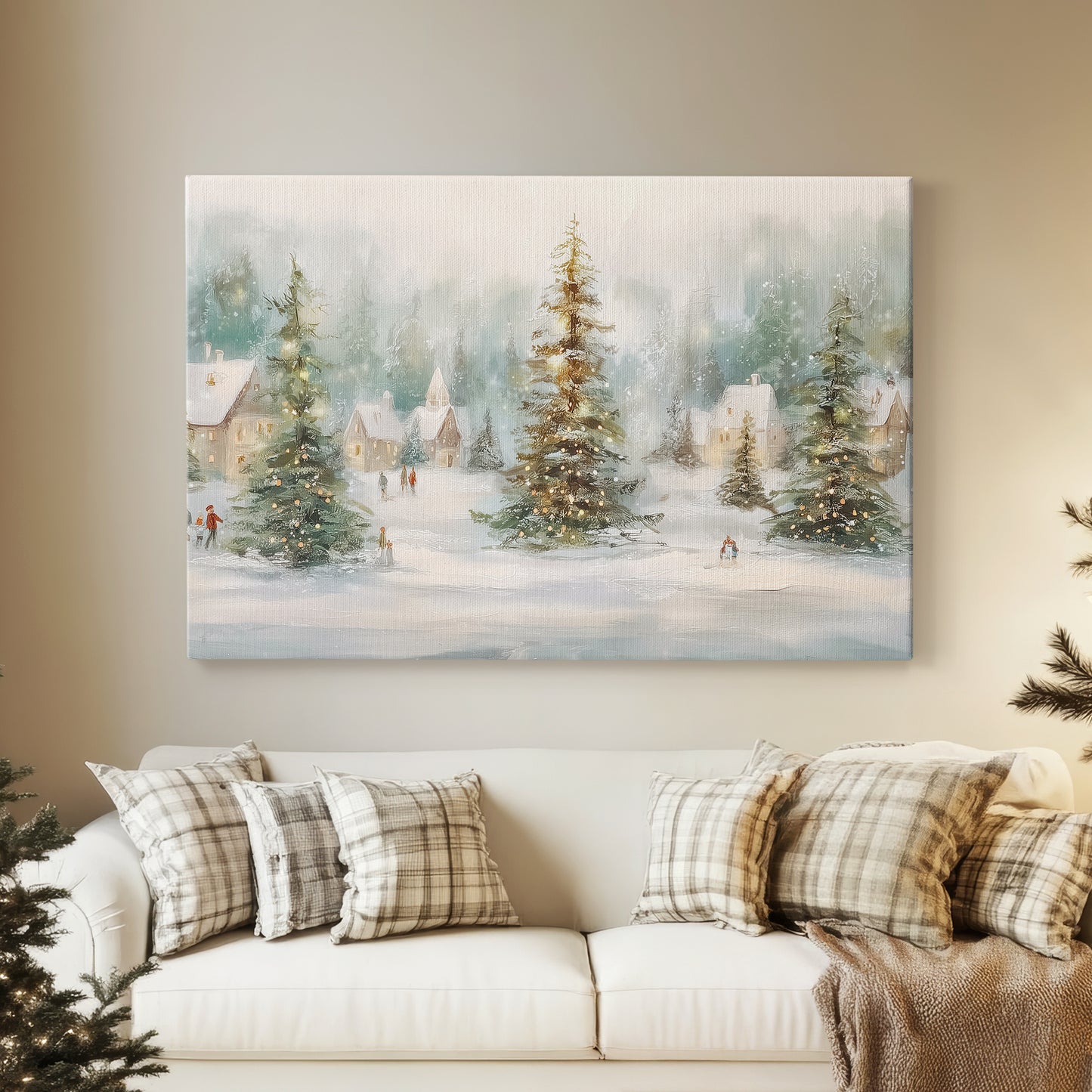Snowwhite Whisper of Star - Canvas Art Print