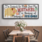 I've Learned - Floater Framed Canvas Print