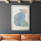 Pastel Assemblage II - Modern Framed Canvas Print