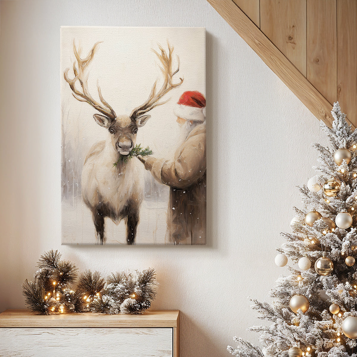 Golden Eve Promise - Canvas Art Print