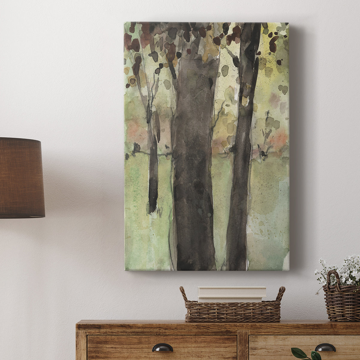 Under the Tree Confetti II - Canvas Art Print