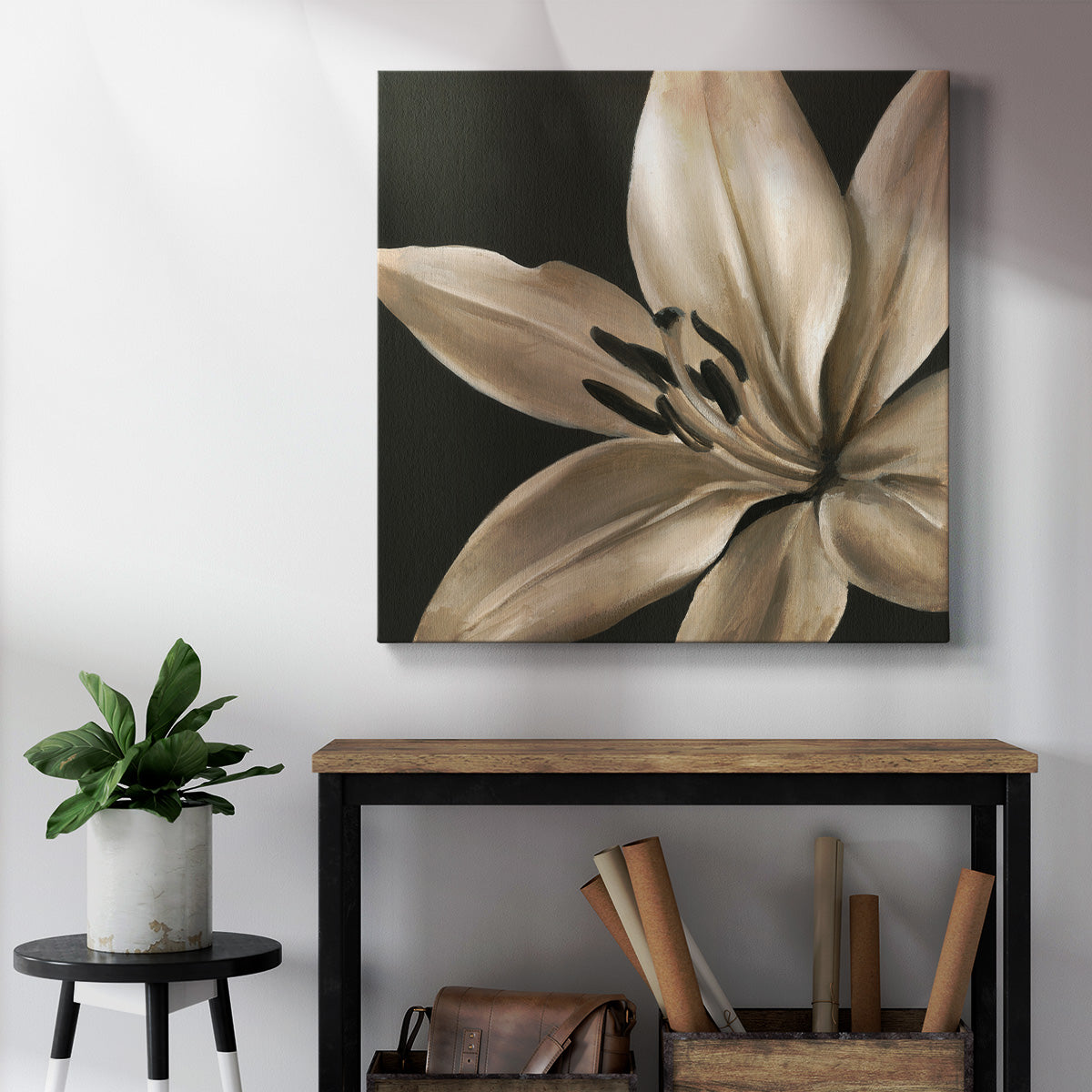 Classical Blooms III - Canvas Art Print