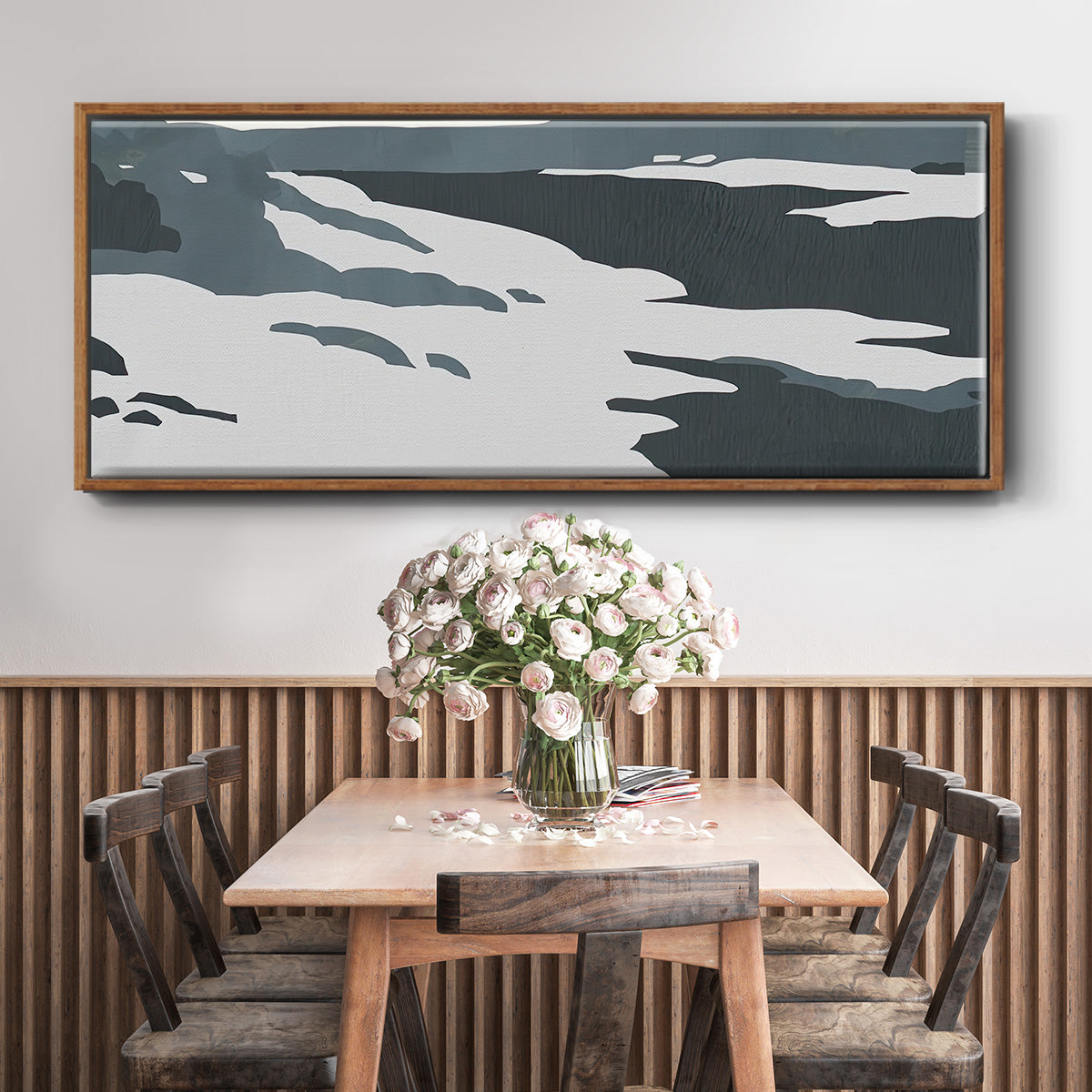 Cutter Island III - Floater Framed Canvas Print