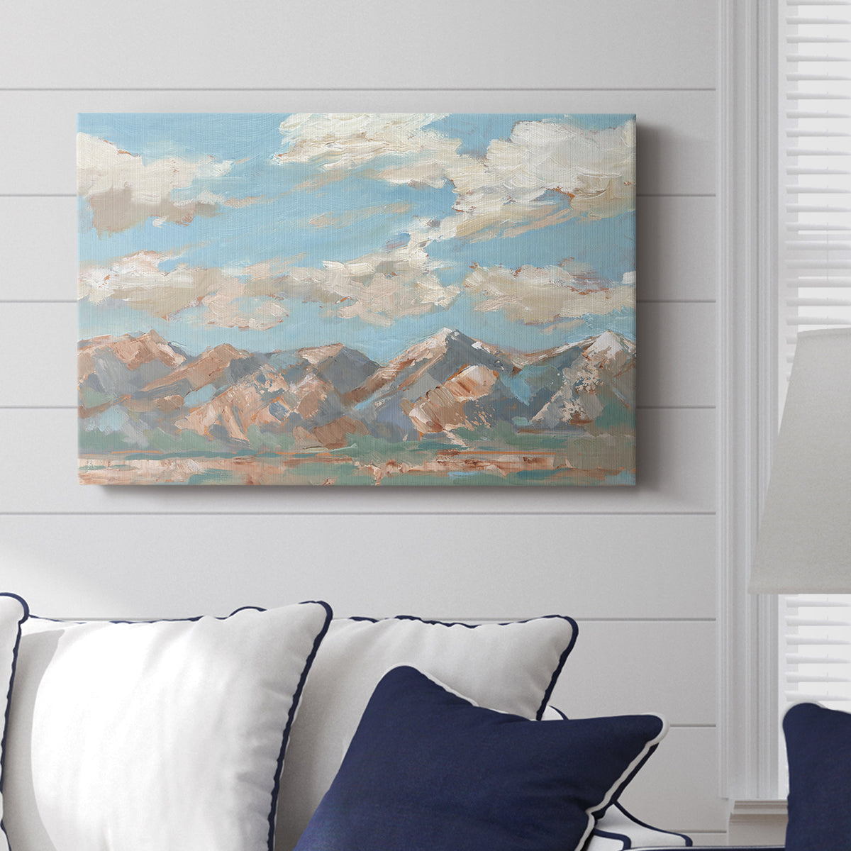 Pastel Western Vista I - Canvas Art Print