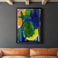 Brights Strokes I - Modern Framed Canvas Print