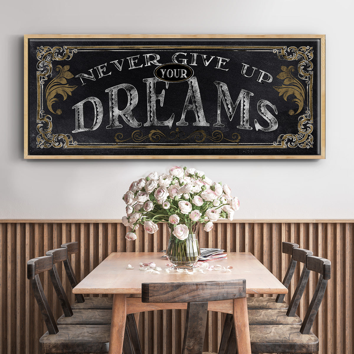 Dreams - Floater Framed Canvas Print