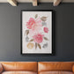 Loose Peonies II - Modern Framed Canvas Print