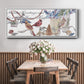 Warm Wishes Collection D - Floater Framed Canvas Print