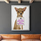 Love and Chihuahua - Modern Framed Canvas Print