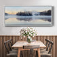 Scene on the Water VIII - Floater Framed Canvas Print