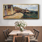 The Road in Giverny, 1885 - Floater Framed Canvas Print