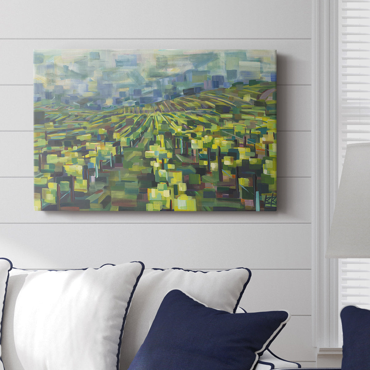 Yellow Grapevines Forever - Canvas Art Print
