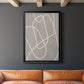 Fissures II - Modern Framed Canvas Print