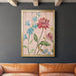 Wildflower Flutter I - Modern Framed Canvas Print