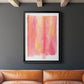 Summer Sherbet Wash II - Modern Framed Canvas Print