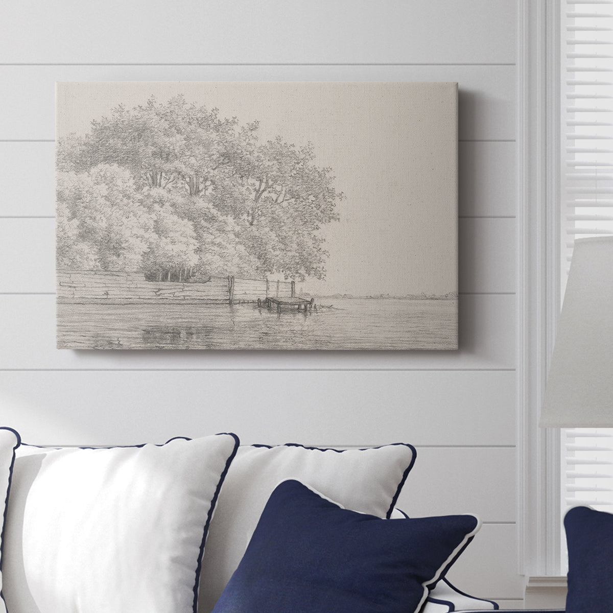 Vintage Landscape LXXXVII - Canvas Art Print