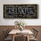 Be Thankful - Floater Framed Canvas Print