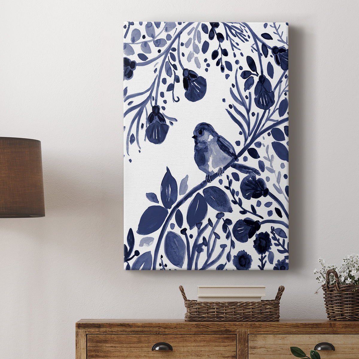Indigo Song II - Canvas Art Print
