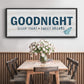 Sleep Tight Sweet Dreams - Floater Framed Canvas Print