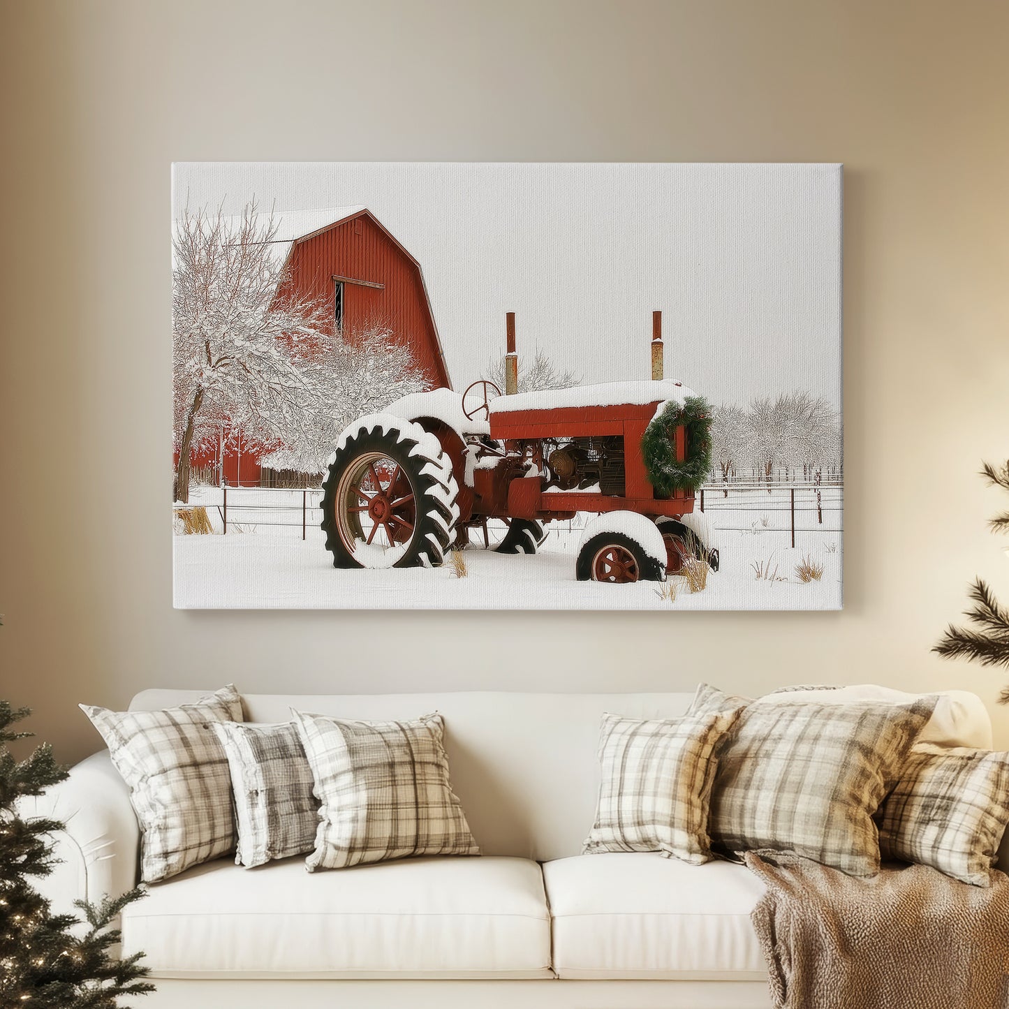 Snowwhite Night Carol - Canvas Art Print