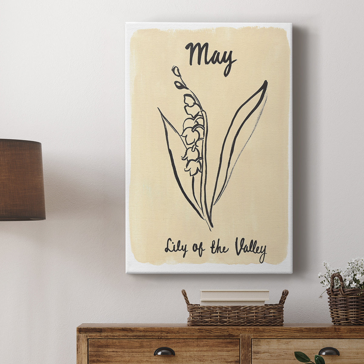 Birth Month V - Canvas Art Print