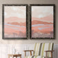 Dusty Desert I - Premium Framed Canvas 2 Piece Set - Ready to Hang