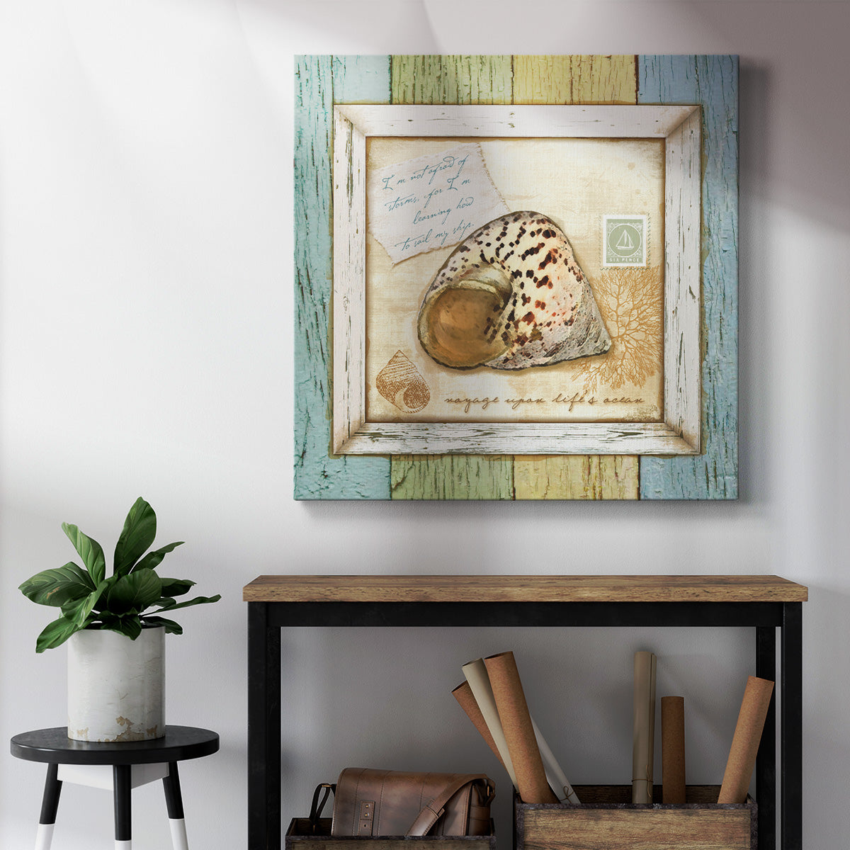 Sea Treasures II-Premium Gallery Wrapped Canvas - Ready to Hang