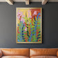 Bold Bright & Wild II - Modern Framed Canvas Print