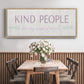 Kind People - Floater Framed Canvas Print
