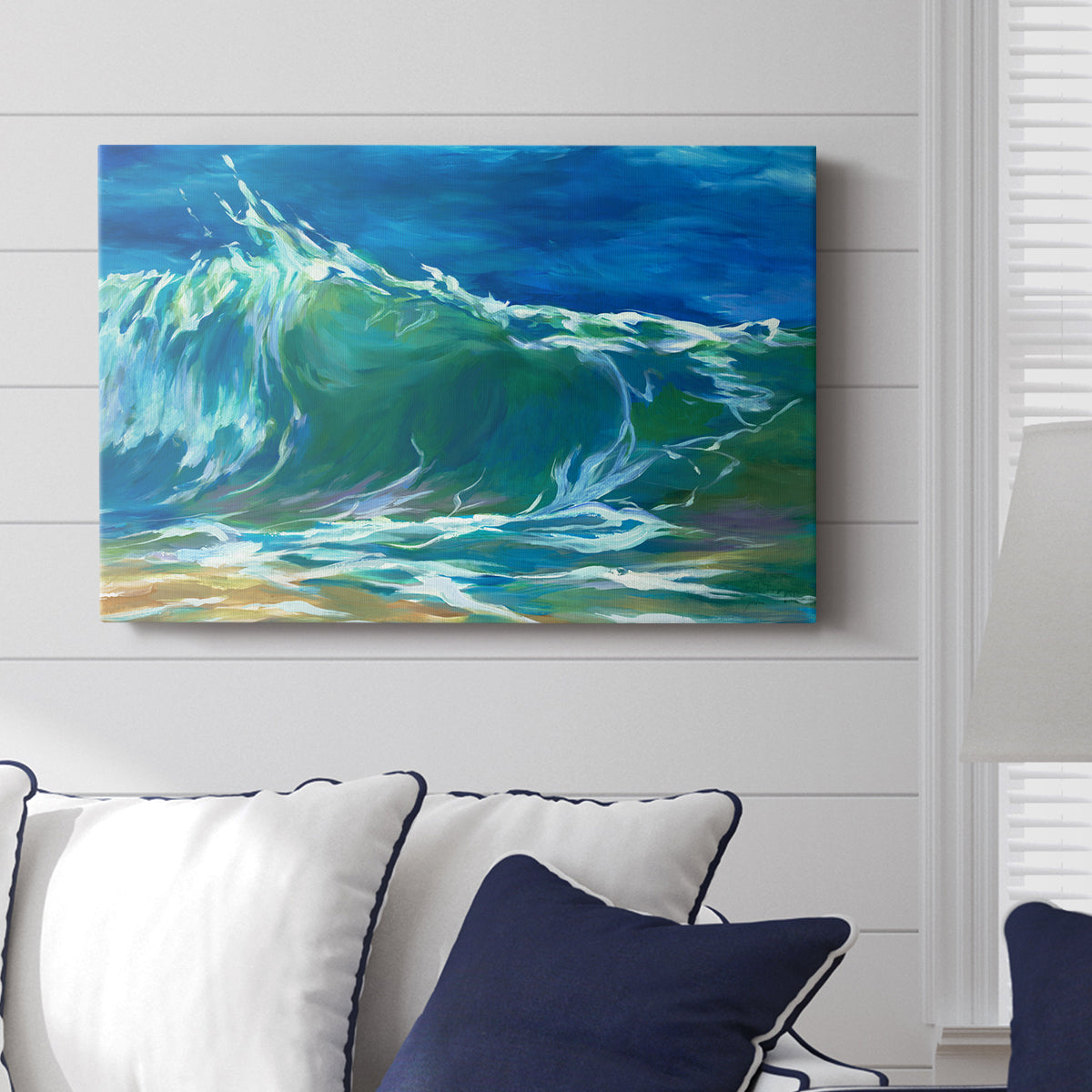 Green Flash - Canvas Art Print
